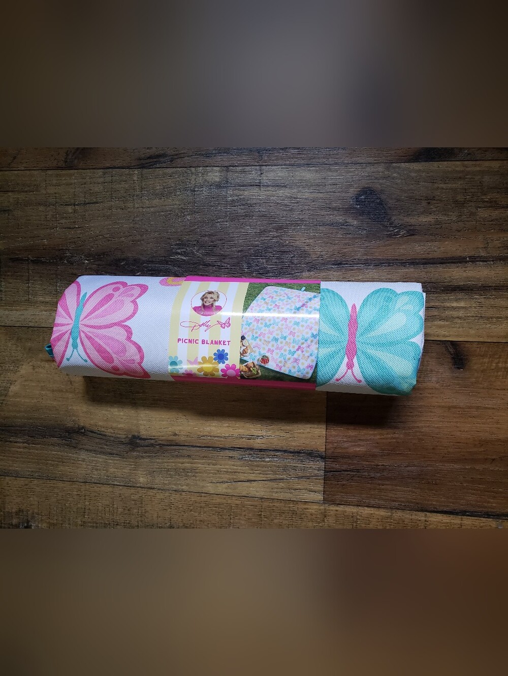 Dolly Parton Picnic Blanket Butterfly Pattern